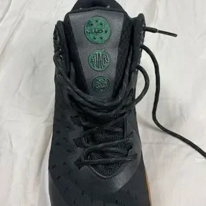 ?EUC?AND 1 Attack Mid Basketball Shoes Black Junebug Gum Size 13 D3009MBZT And1 | Shoes | Eucand Attack Mid Basketball Shoes Black  main image 4